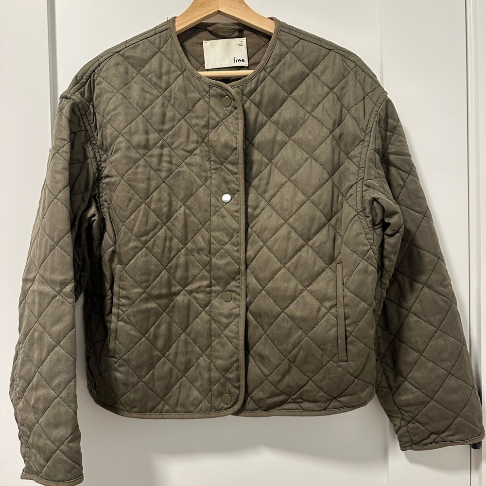Wilfred Quilted Relaxed Fit Jacket